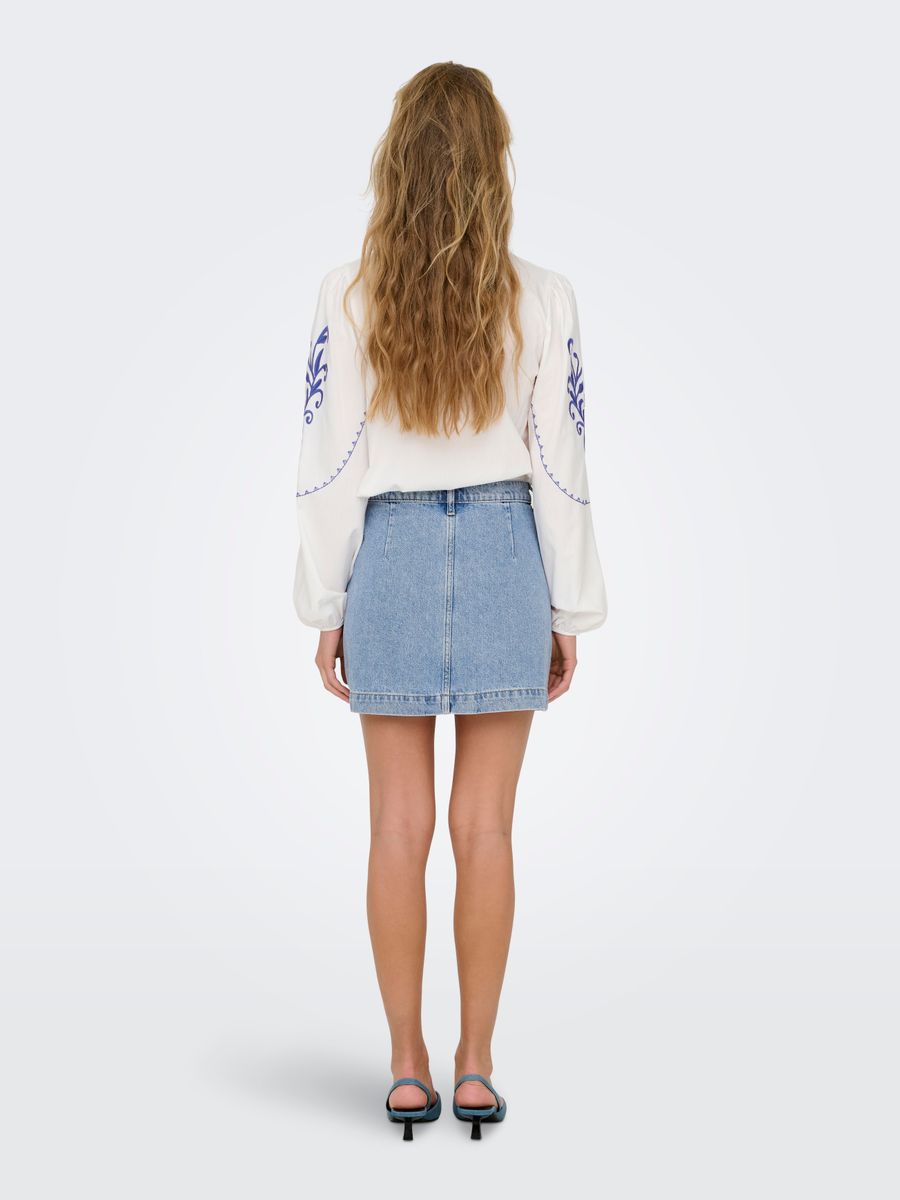 ONLAMAZING HW SKIRT TAI DNM NOOS