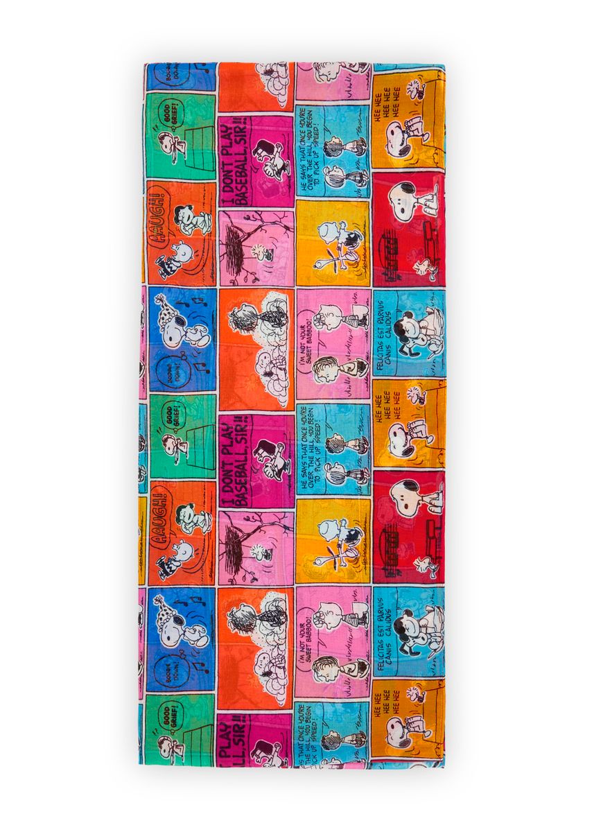 Peanuts Loop aus recyceltem Polyester mit Comic-Motiven