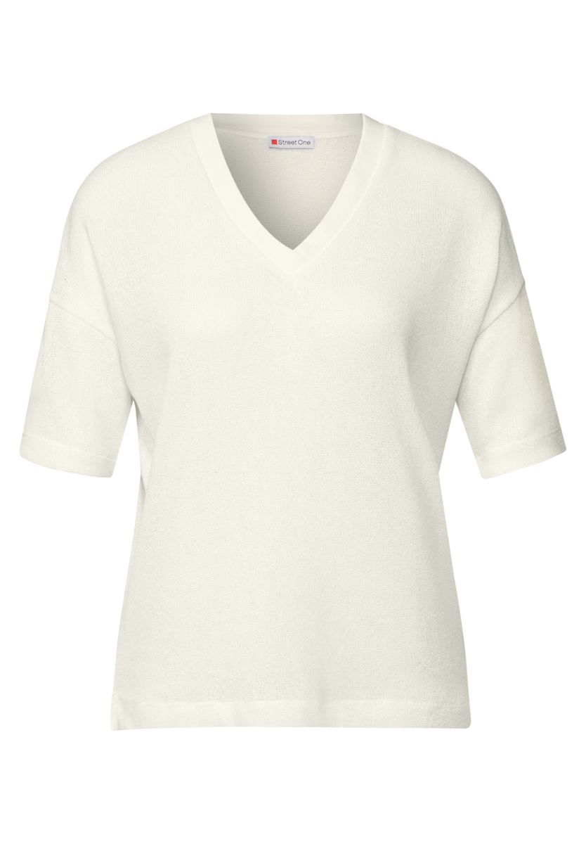 Strick-Look T-Shirt