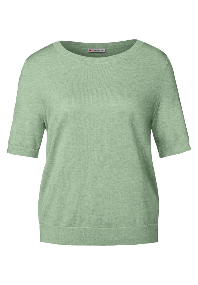 Kurzarmpullover