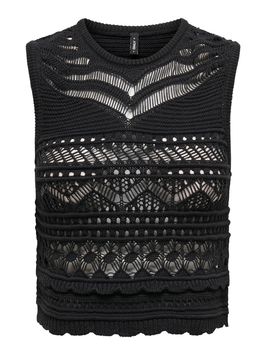ONLPAULA SL O-NECK TOP KNT