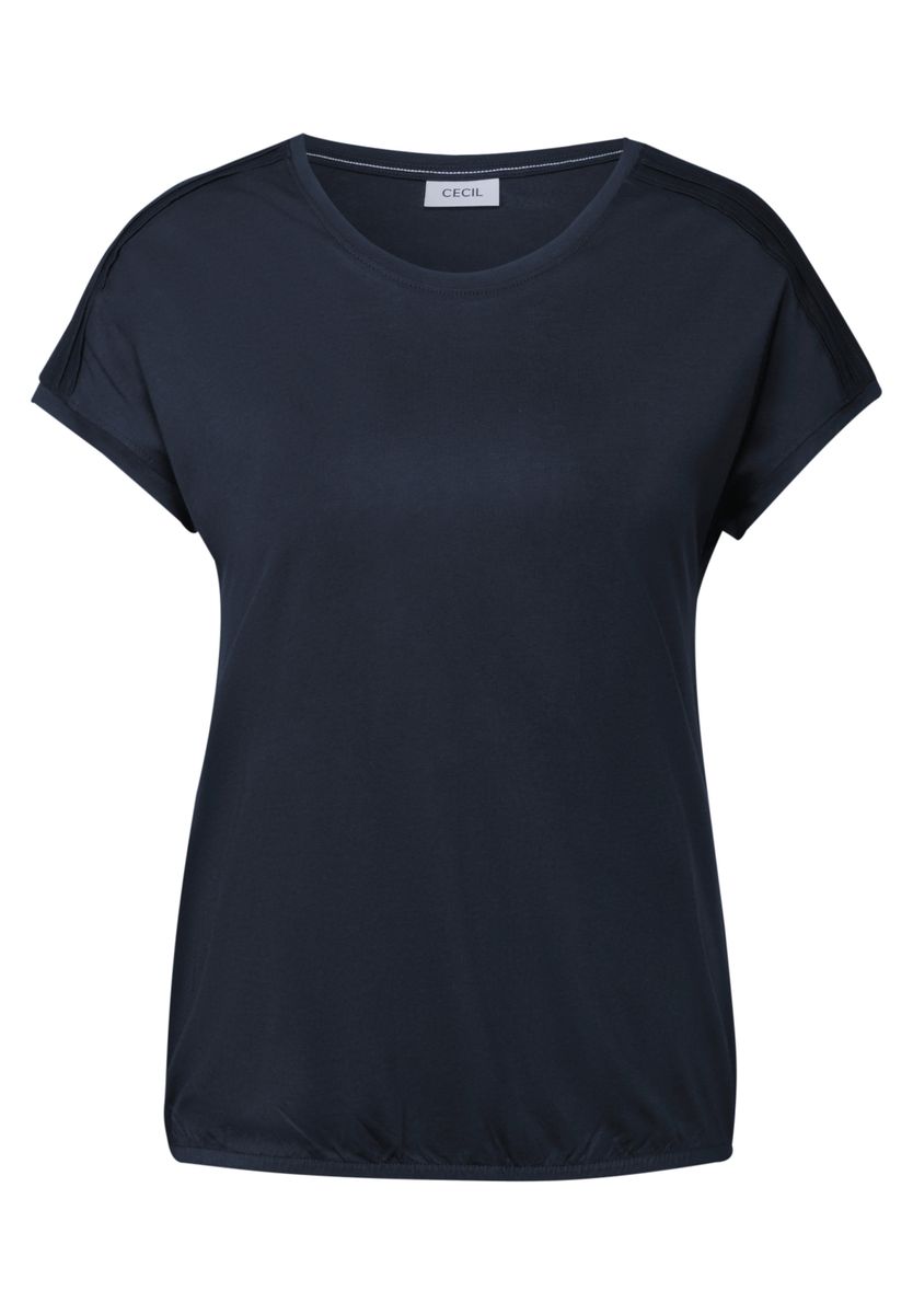 Shirt in Unifarbe