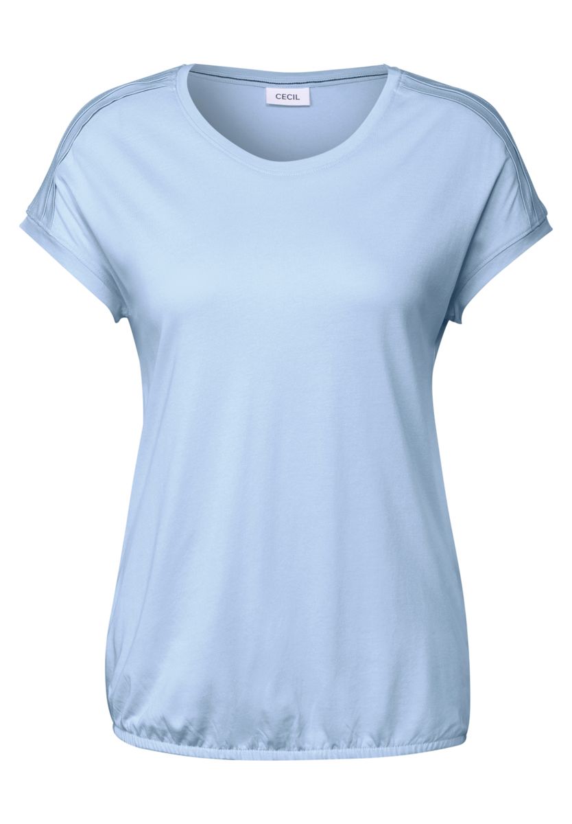 Shirt in Unifarbe