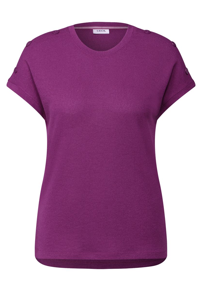 Strukturshirt mit Knöpfen