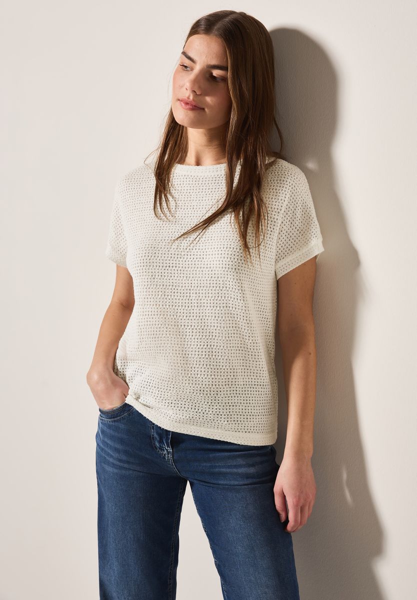 Struktur-T-Shirt