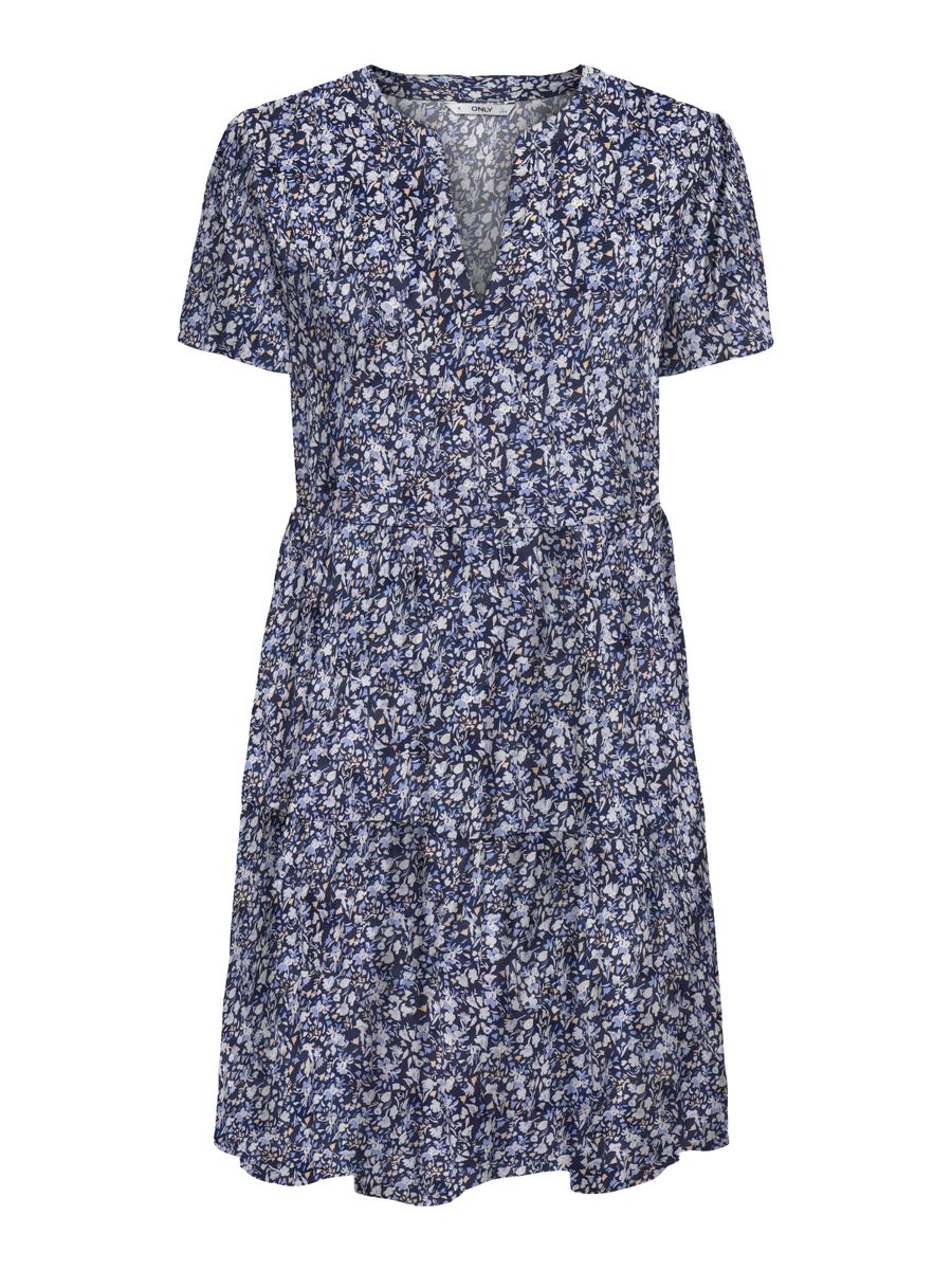 ONLZALLY LIFE S/S THEA DRESS NOOS PTM
