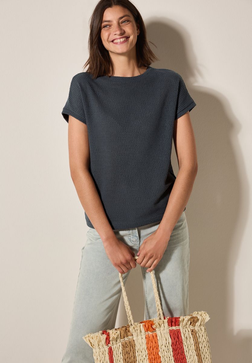 Struktur-T-Shirt