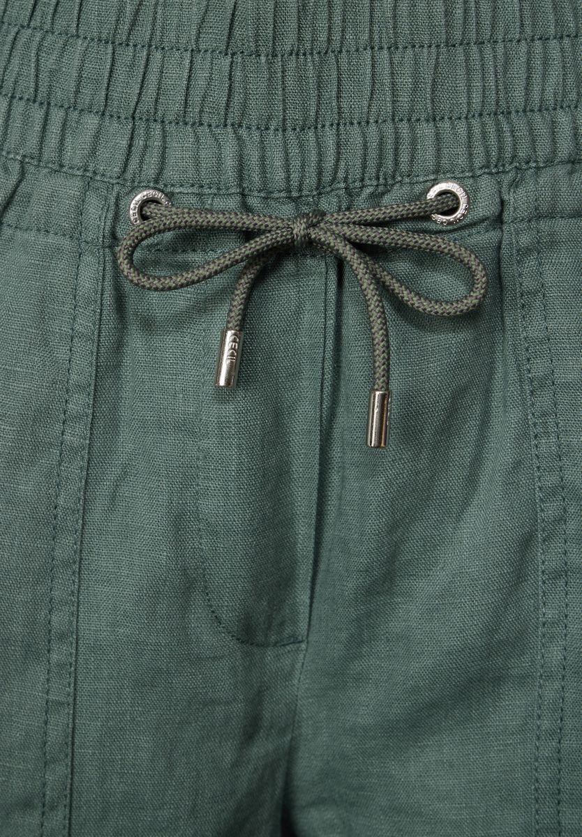 Leinenhose im Casual Fit