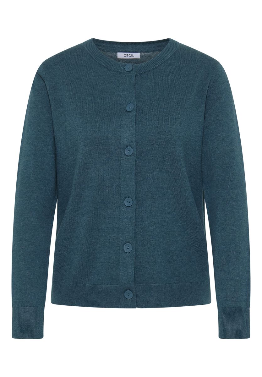 Strickjacke mit Knopfleiste