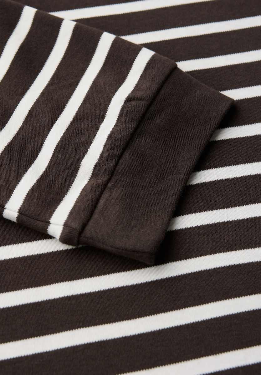 Gestreiftes Basic Shirt