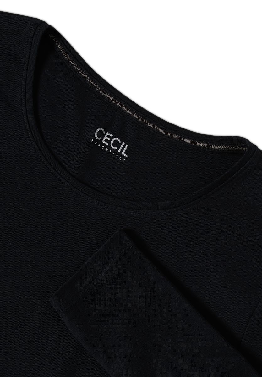 Basic Langarmshirt