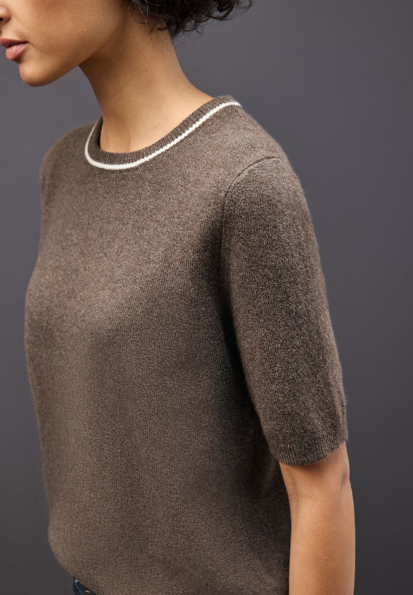 Kurzarm Pullover
