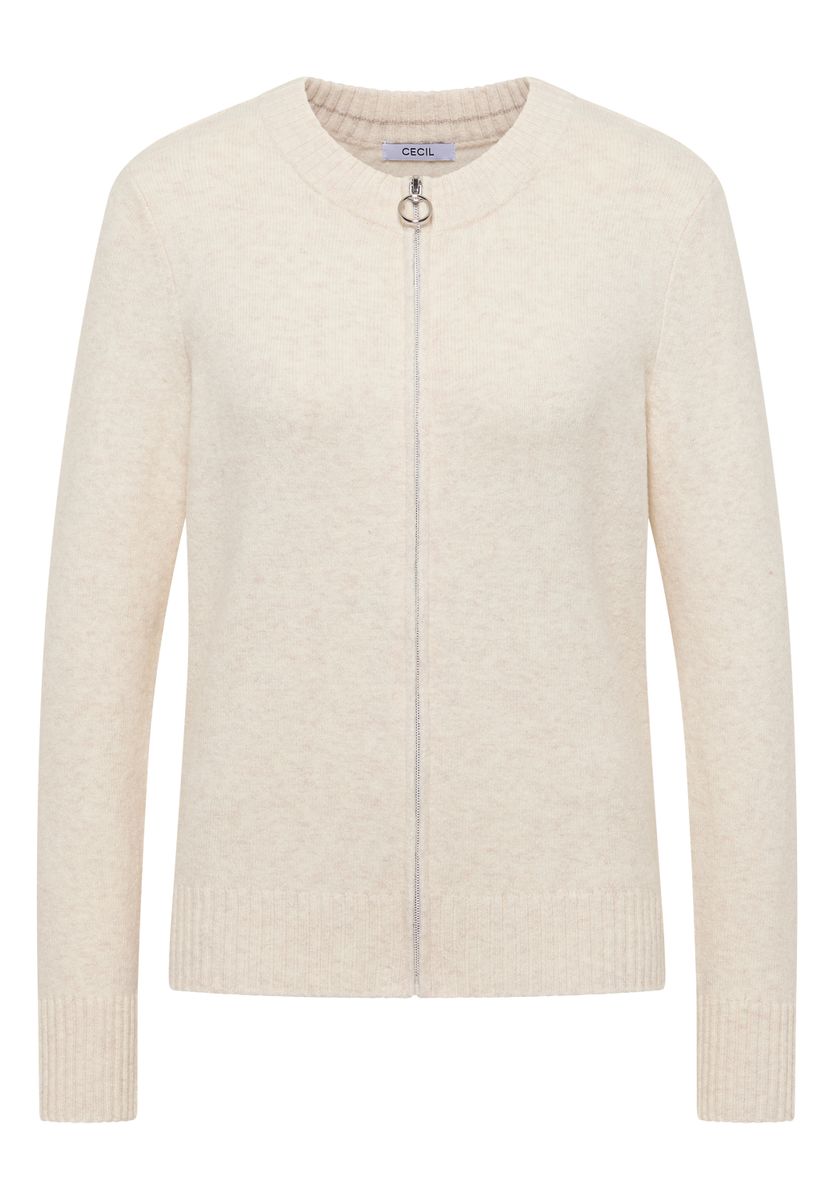 Cosy Cardigan mit Zipper