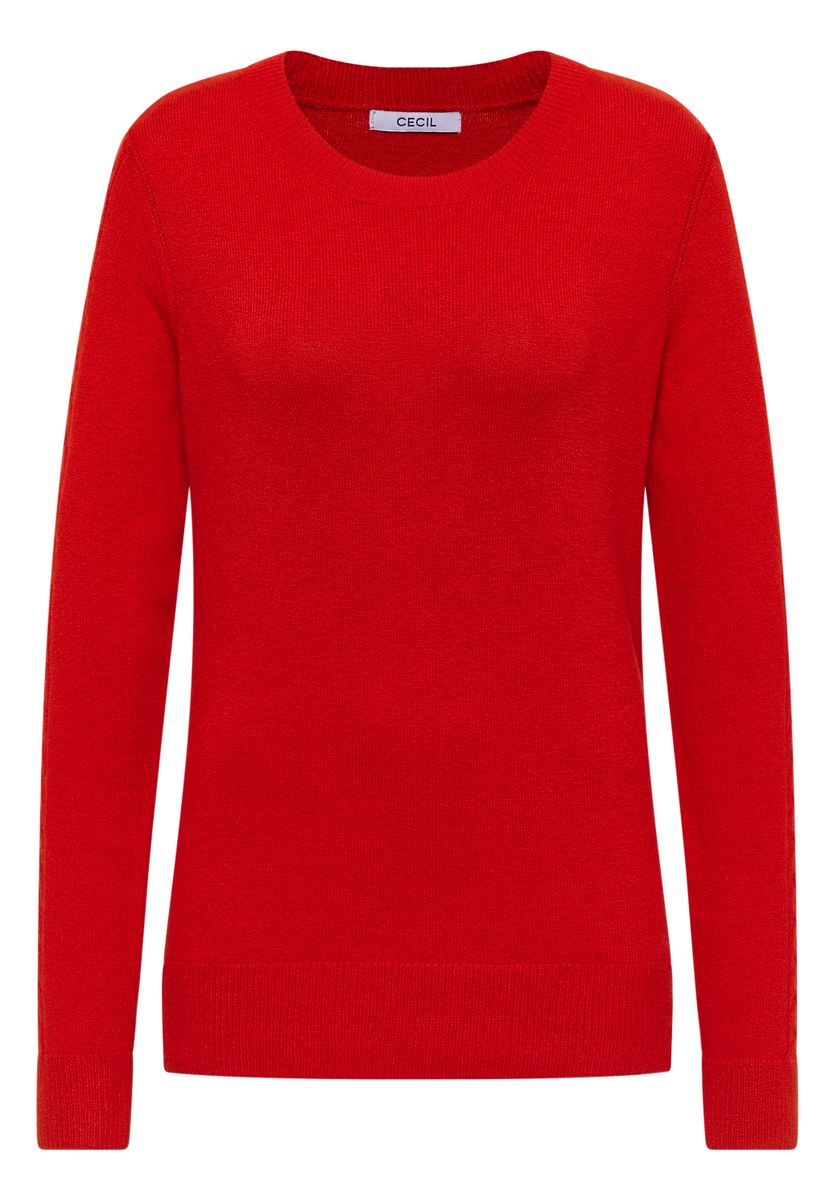 Pullover mit Strickdetail
