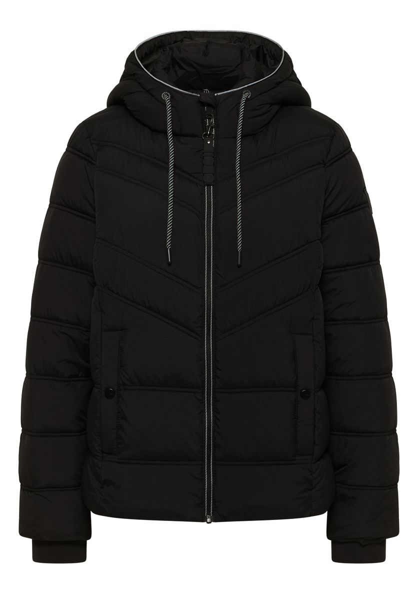 Steppjacke mit Kapuze