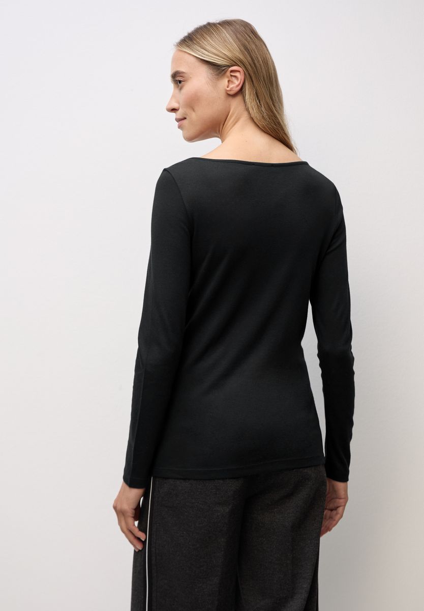 Basic Langarmshirt