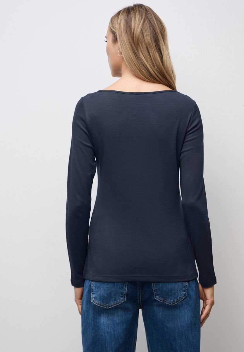 Basic Langarmshirt