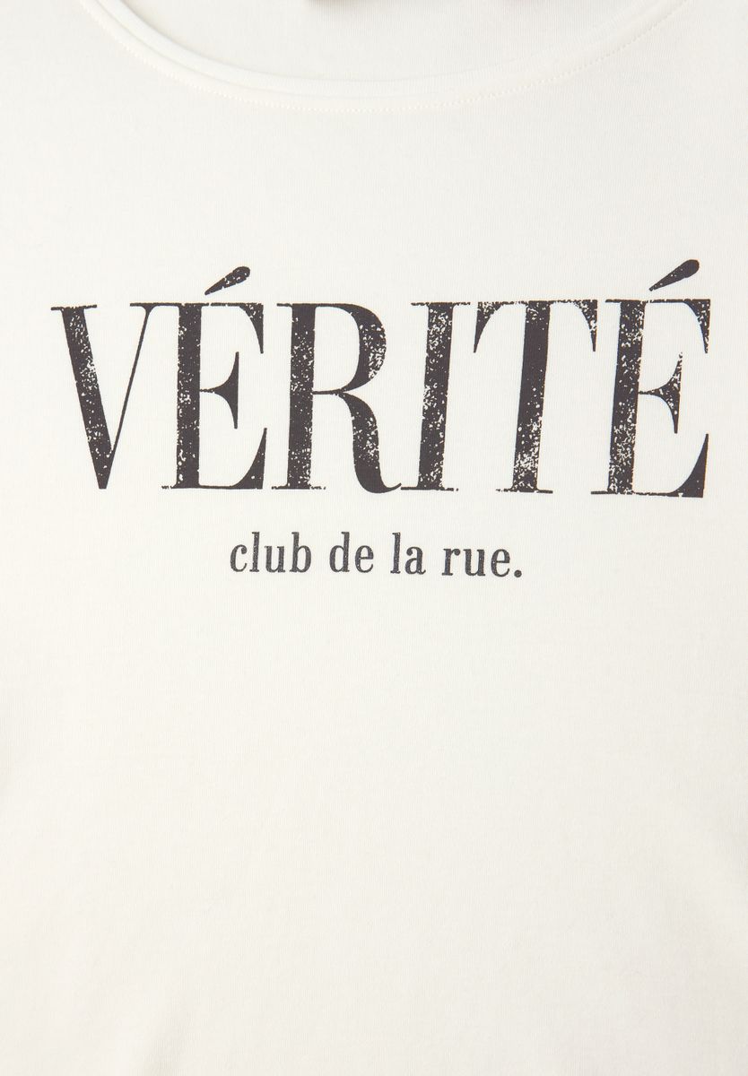 Shirt mit Wording