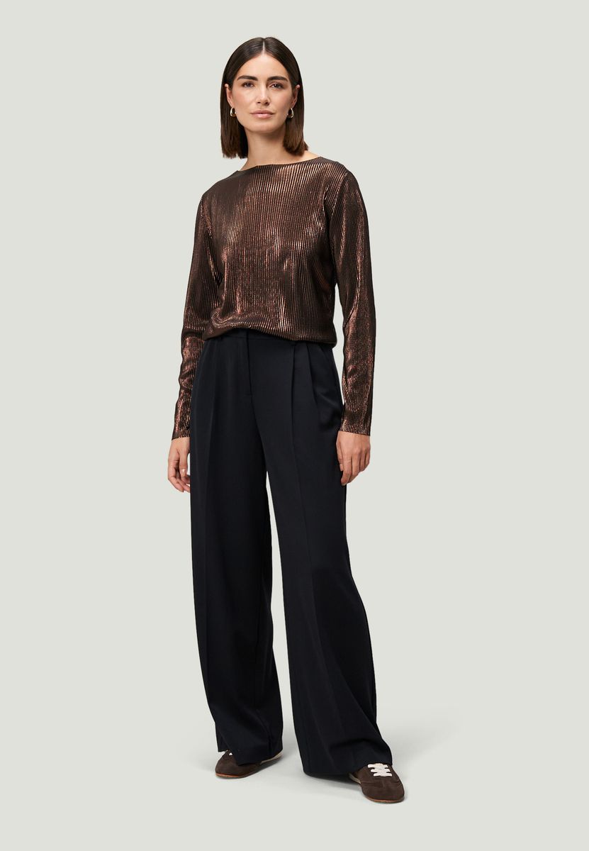 Bundfaltenhose