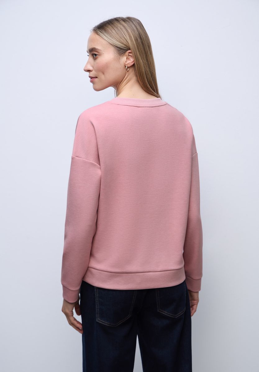 Shirt mit Ripp-Detail