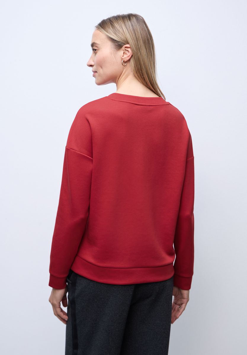 Shirt mit Ripp-Detail
