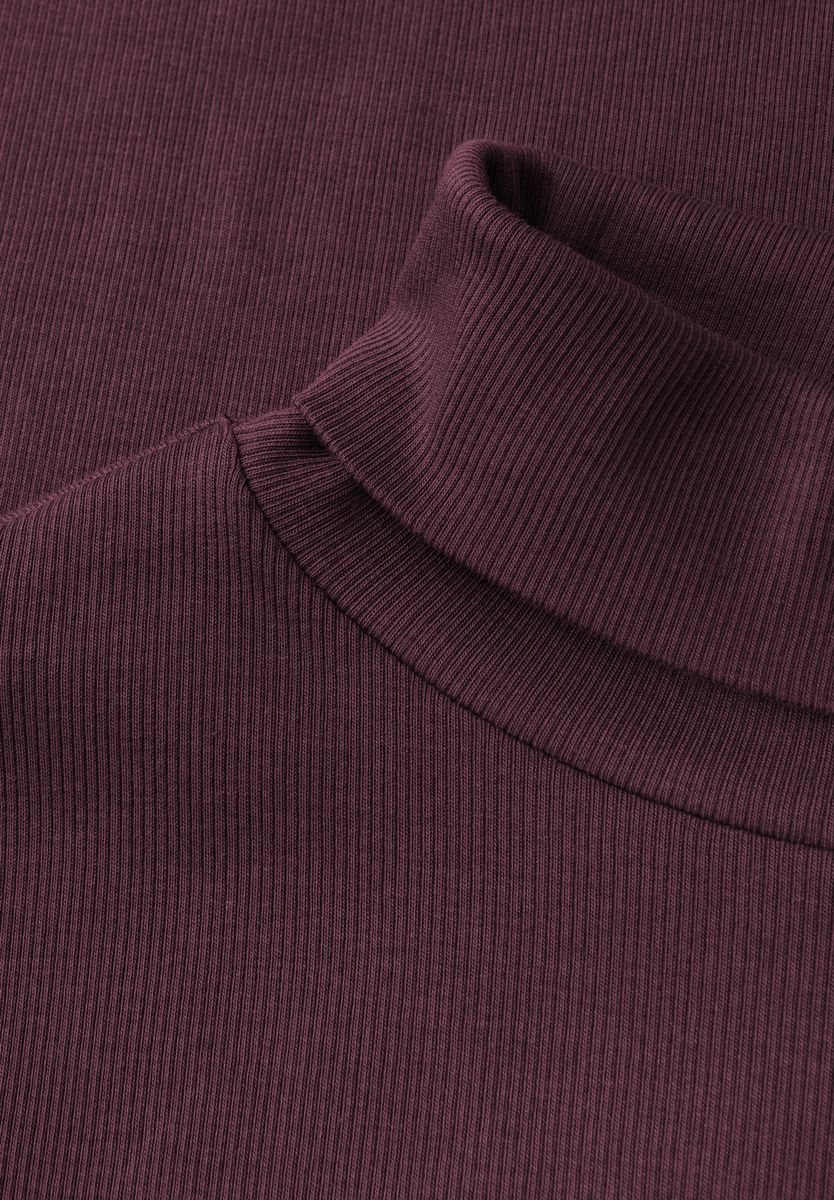 Basic Rollkragenshirt