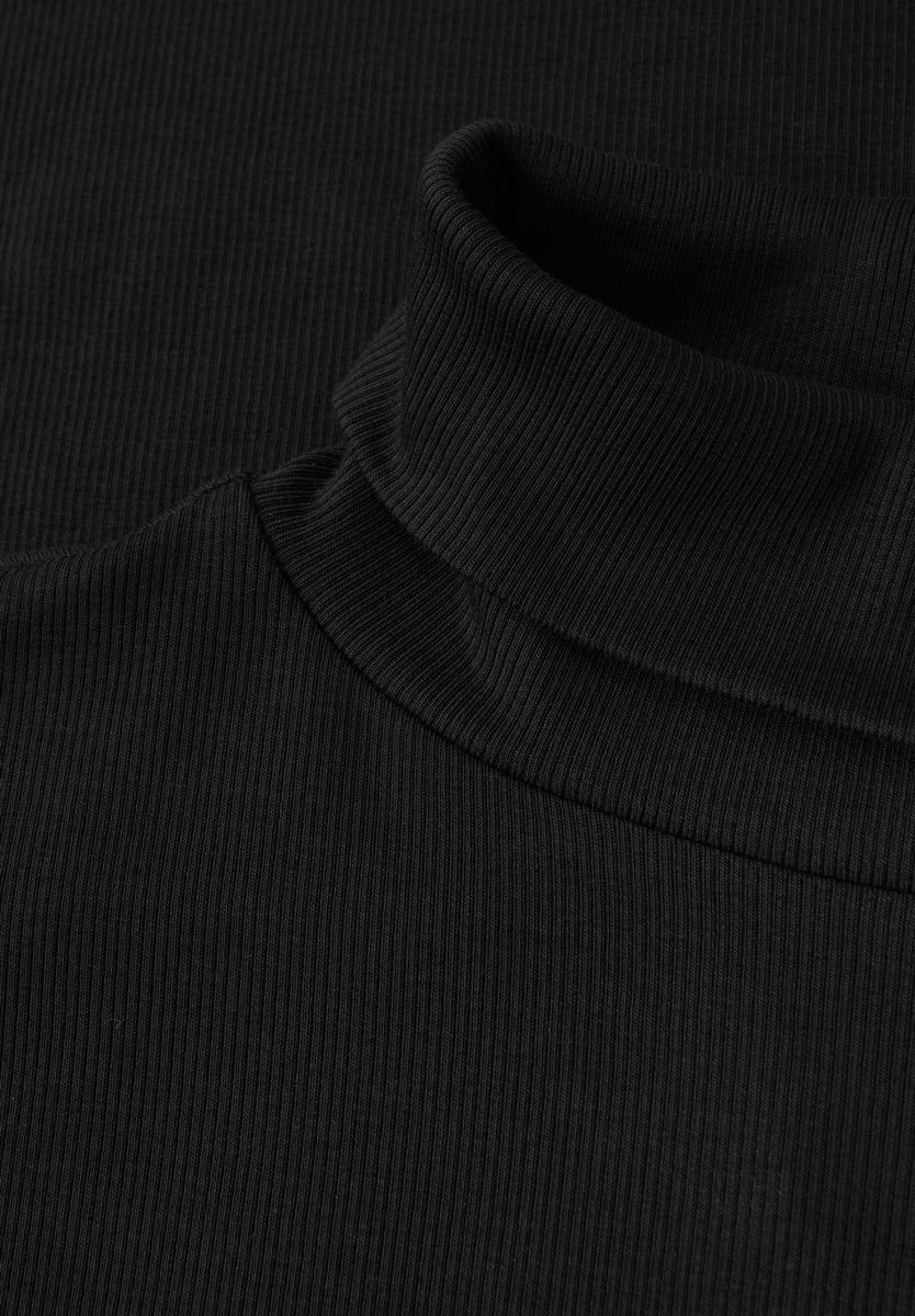 Basic Rollkragenshirt