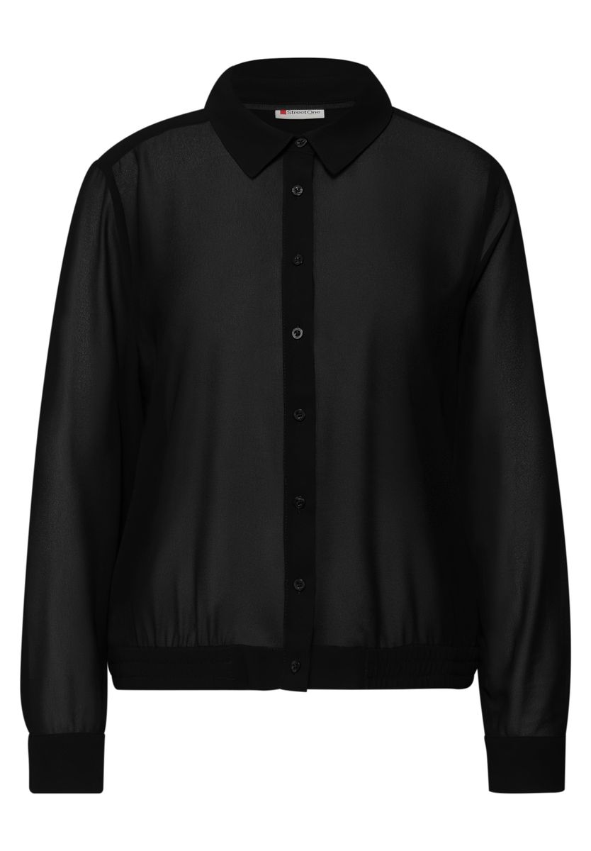 Chiffon Hemdbluse