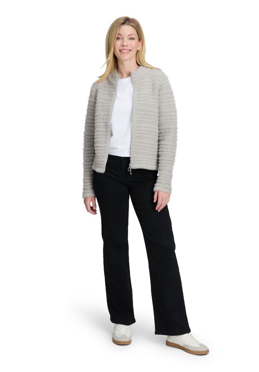 Grobstrickjacke