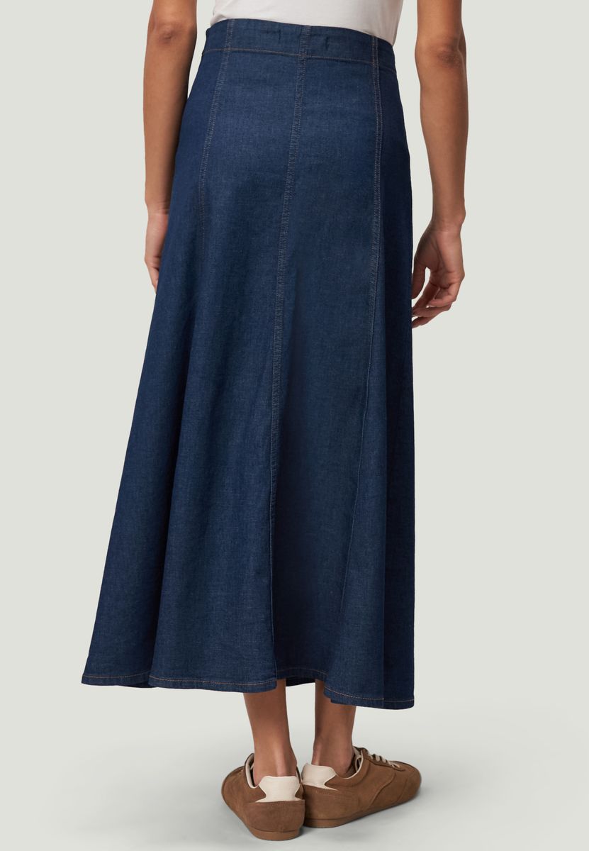 Maxi-Jeansrock