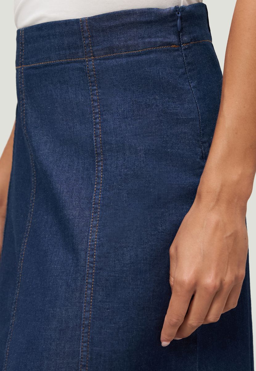 Maxi-Jeansrock