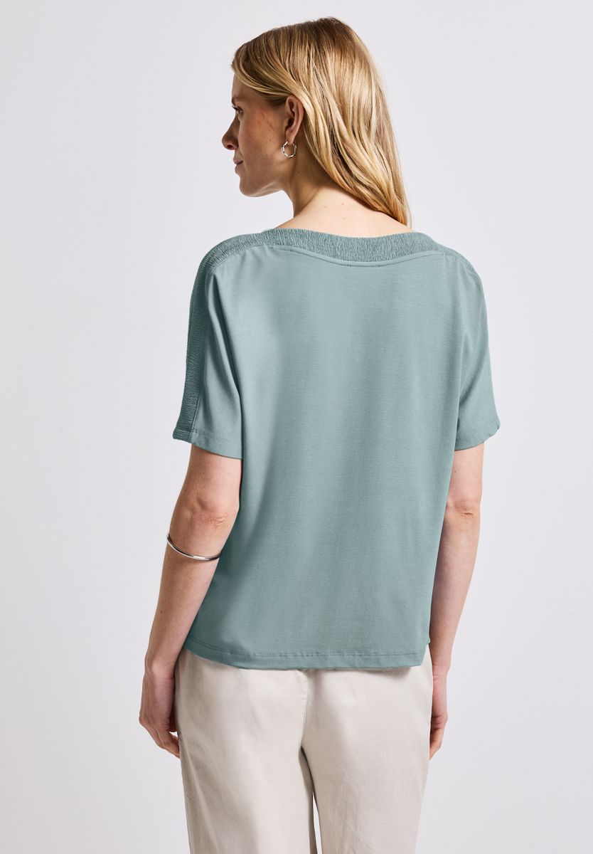Shirt mit Strukturdetail