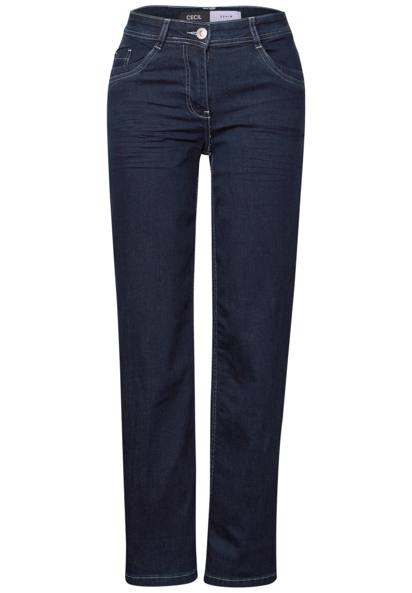 Rinsed Straight Leg Jeans