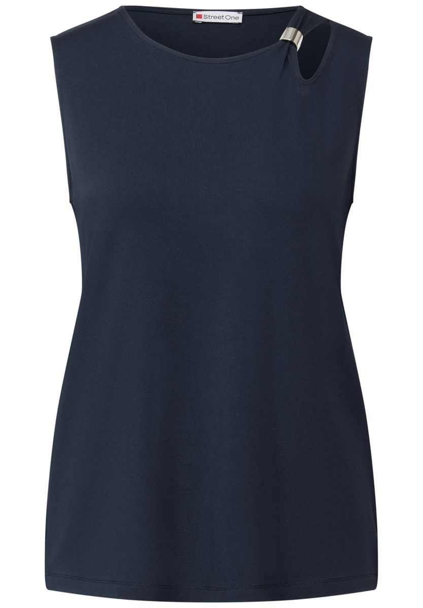 Top mit Cut-Out und Detail