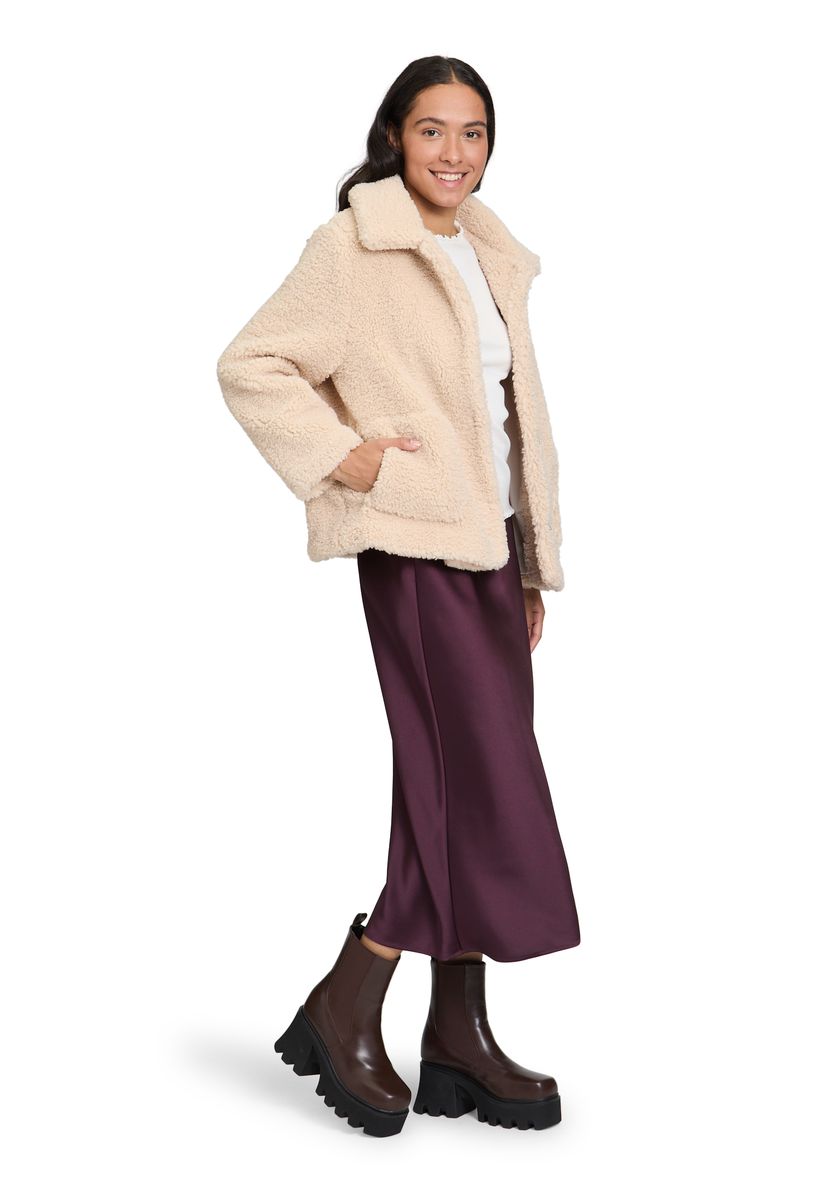 Plüschjacke