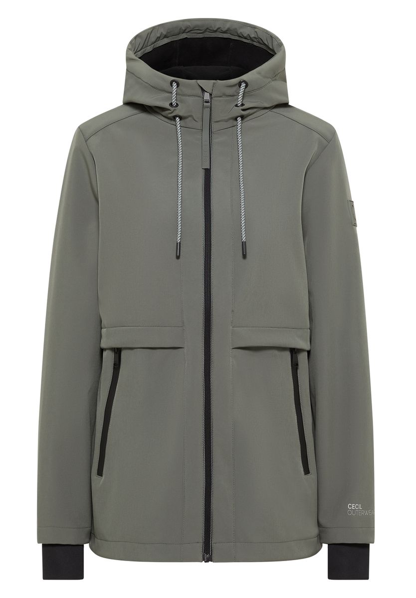 Midi Softshell Jacke
