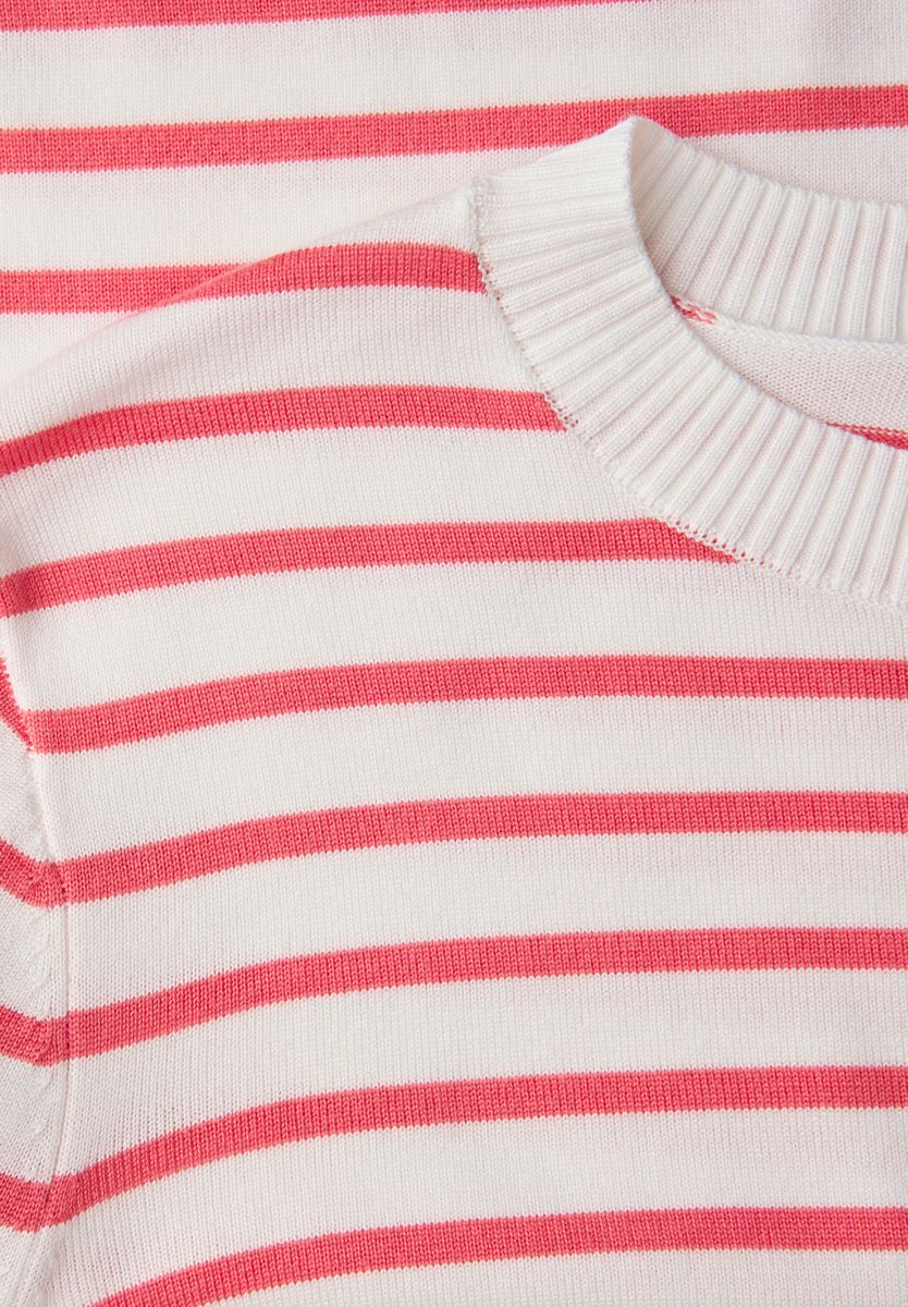 Gestreifter Pullover