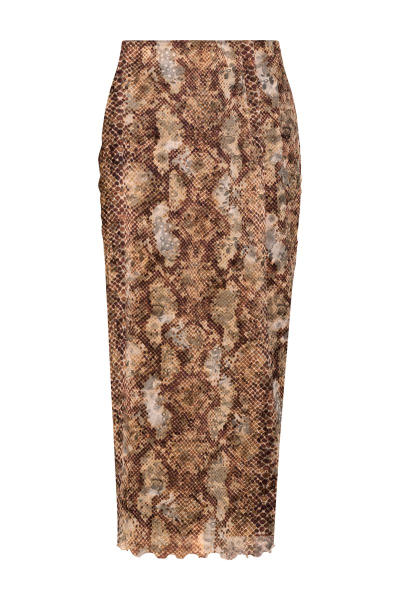 Mesh Snake Skirt�
