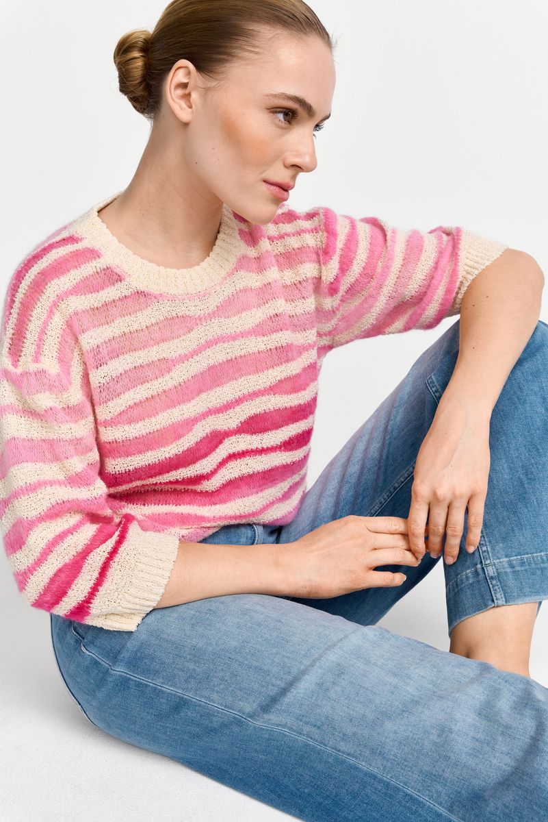 CNK Irregular Stripes SH SLVS
