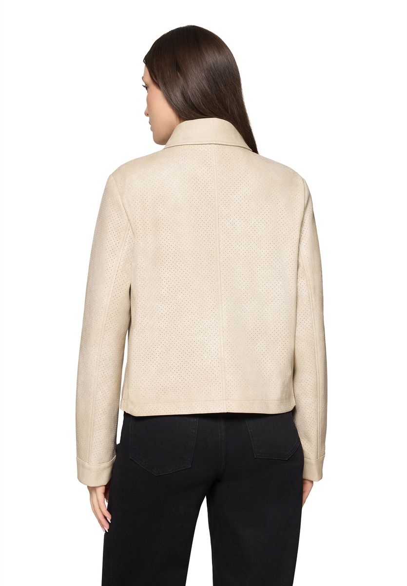 Kunstleder-Jacke