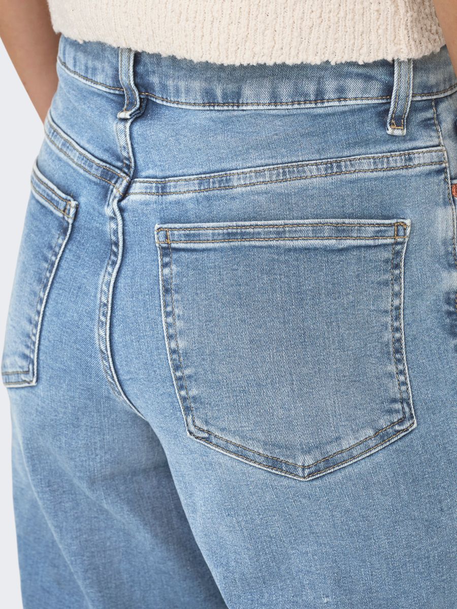 ONLMADISON BLUSH HW WIDE DNM CRO371 NOOS