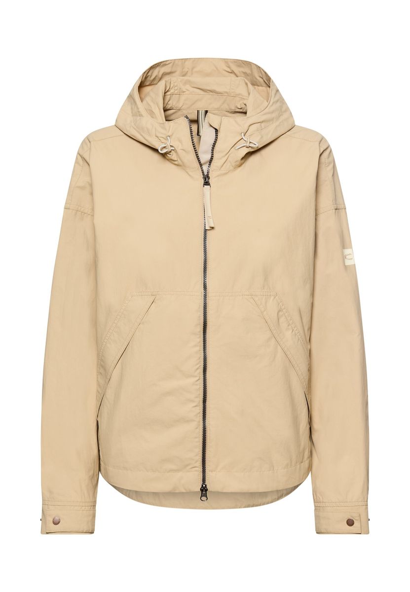 Leicht packbare Übergangsjacke im Oversized Fit