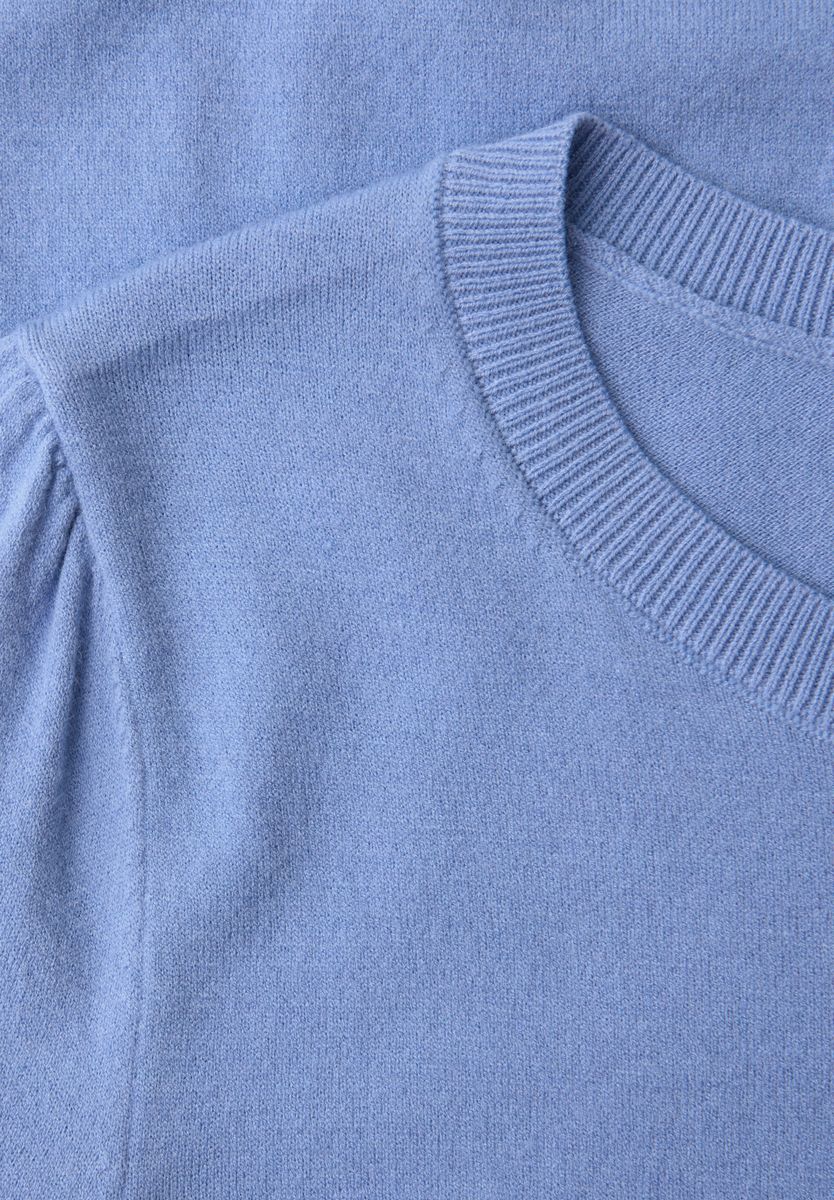 Pullover in Unifarbe