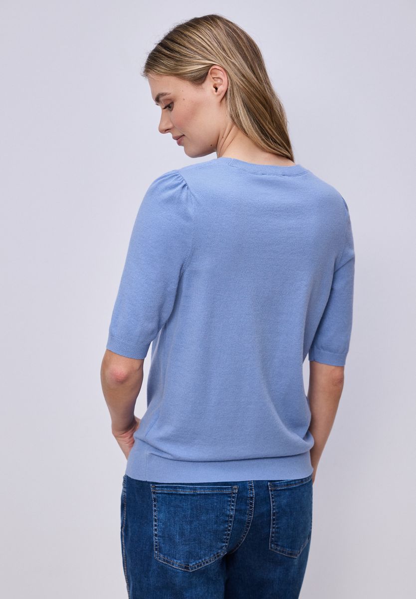 Pullover in Unifarbe