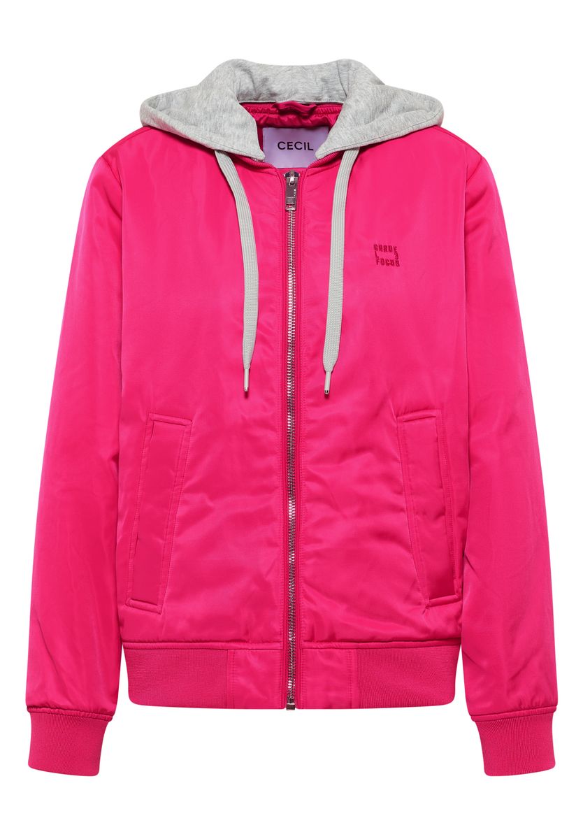 Blouson mit abnehmbarer Sweat-Kapuze