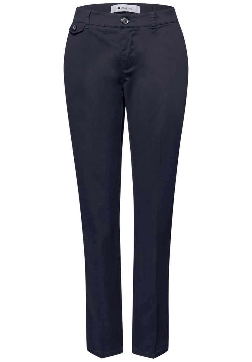 Chino im Casual Fit in softer Qualität