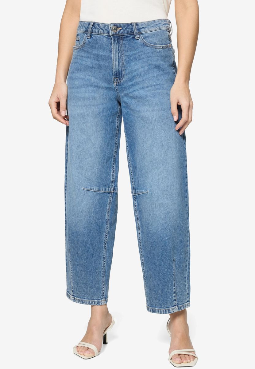 Barrel-Jeans  Mid Waist 28 Inch