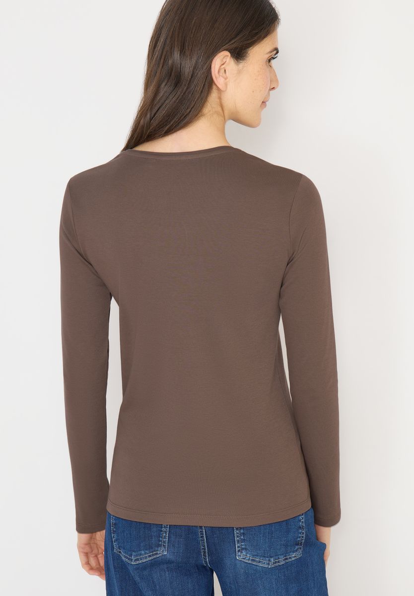 Basic Langarmshirt