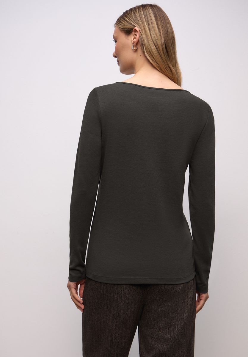Basic Langarmshirt