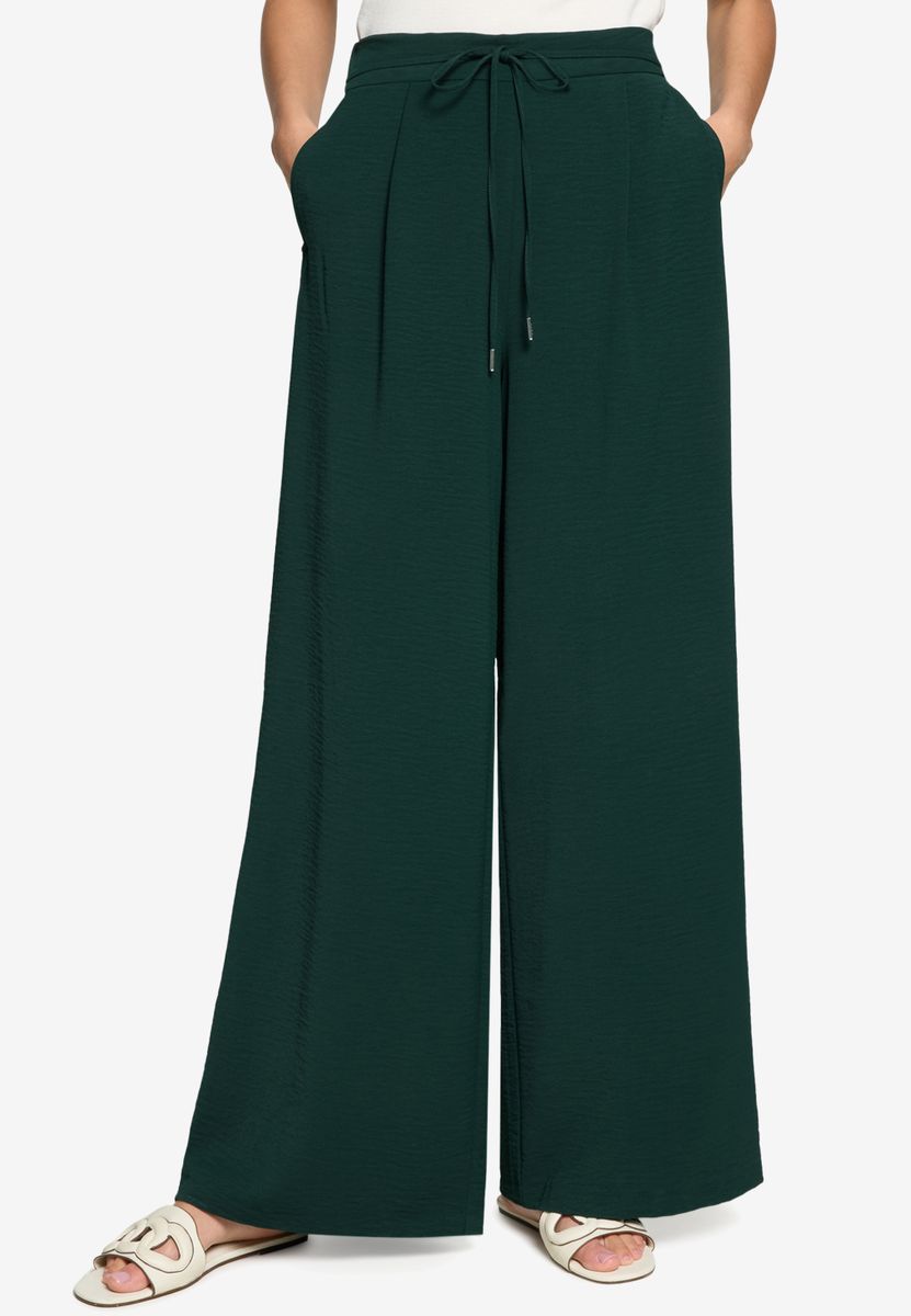 Stoffhose mit Bindegürtel 30 Inch